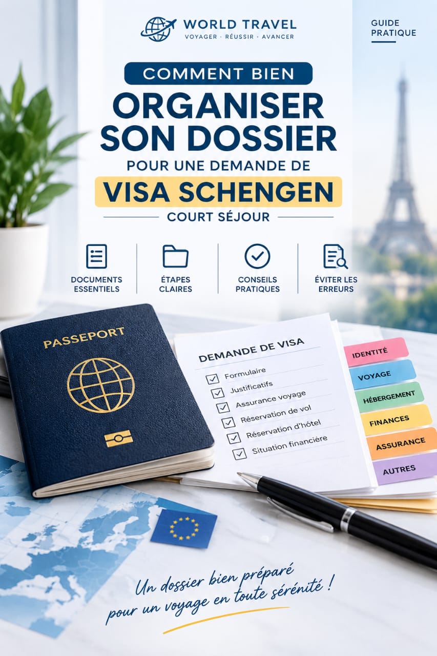 SCHENGEN - COMMENT BIEN ORGANISER SON DOSSIER