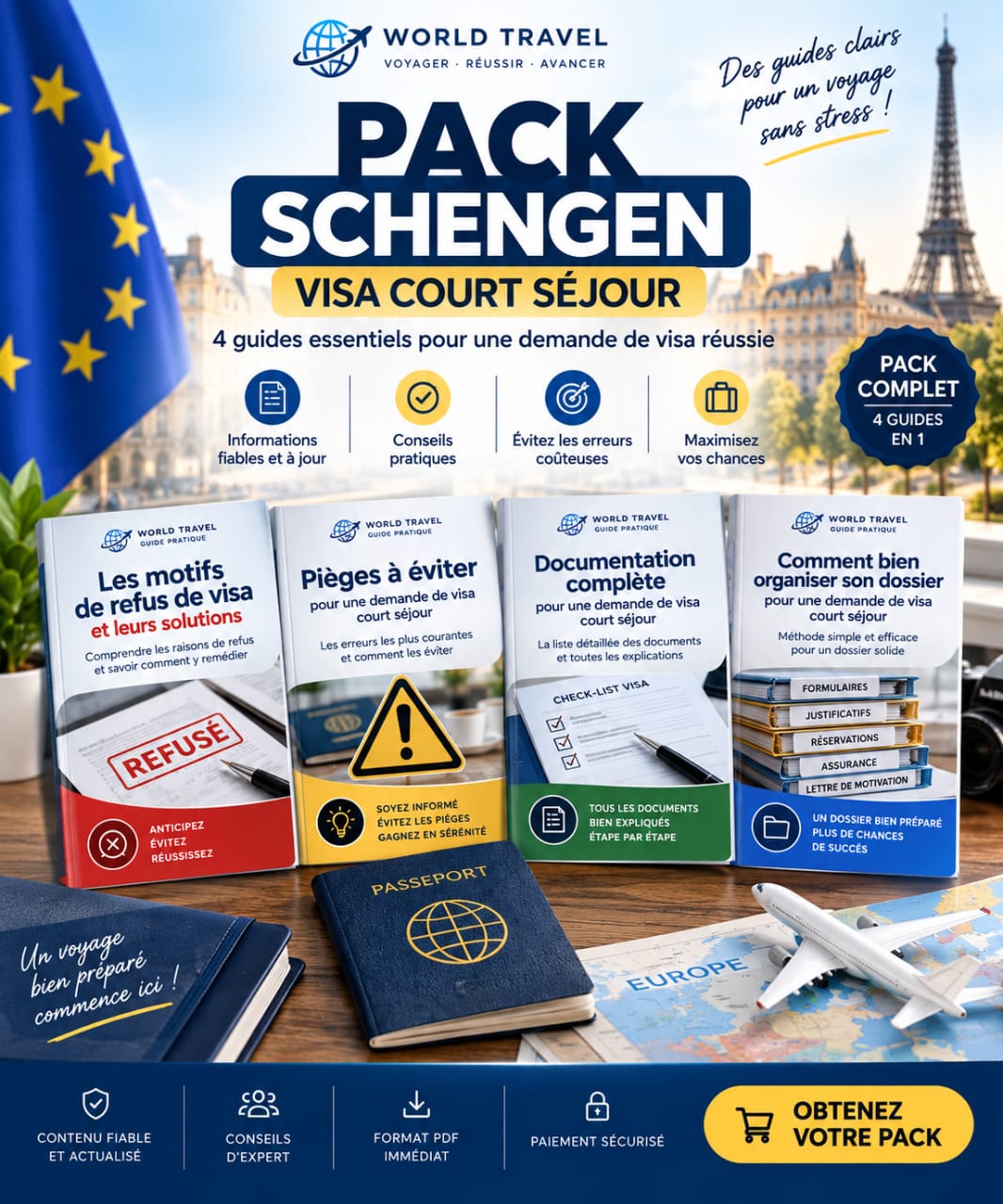 Pack Schengen complet